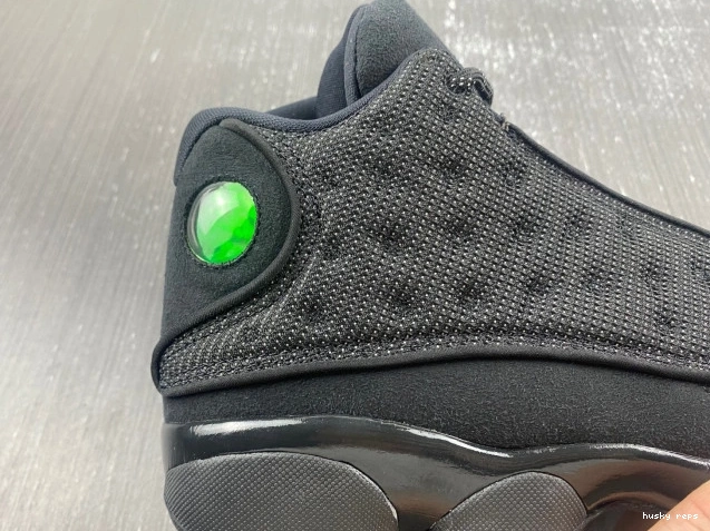 Rep Husky Cat Retro 13 Air Jordan 414571-011 Black 0811